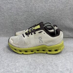 On Running Shoes Womens Size 7 Cloudgo Grey & Green CloudTec Athletic Sneakers
